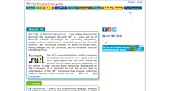 Desktop Screenshot of net-informations.com
